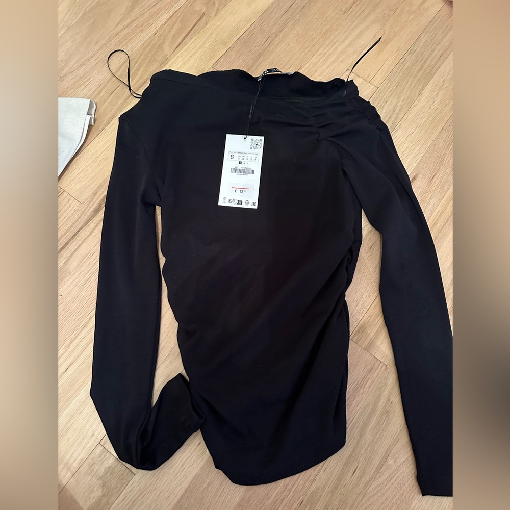 Zara off the shoulder top